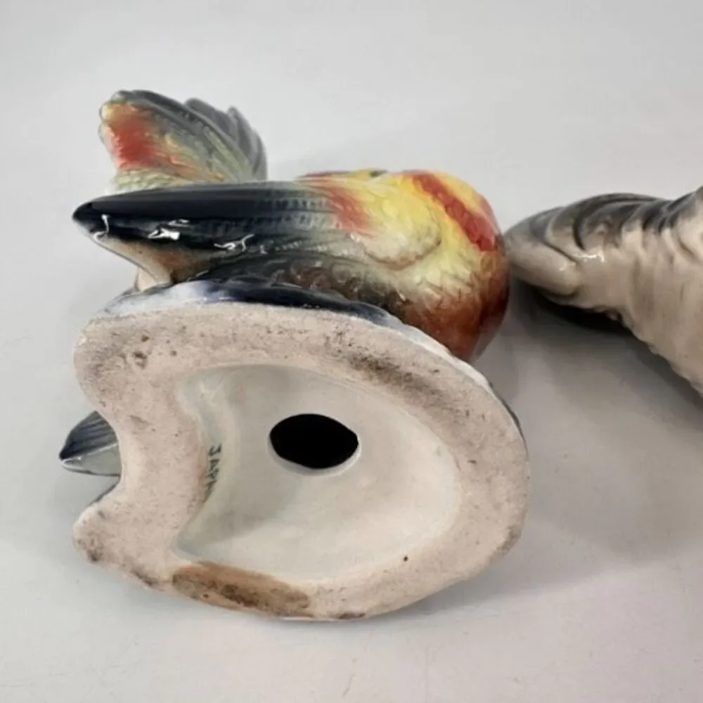 Vintage Rooster &‎ Hen Salt & Pepper Shakers plus bonus Made in Japan